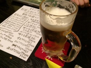 20151208 居酒屋倶楽部常滑本店　ビール