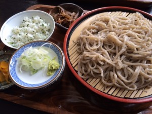 20160112 信濃路ざるそば菜めし